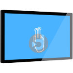 Image présentation écran tactile pour pack DISIGN IMMO d'écran tactile pour agences immobilières